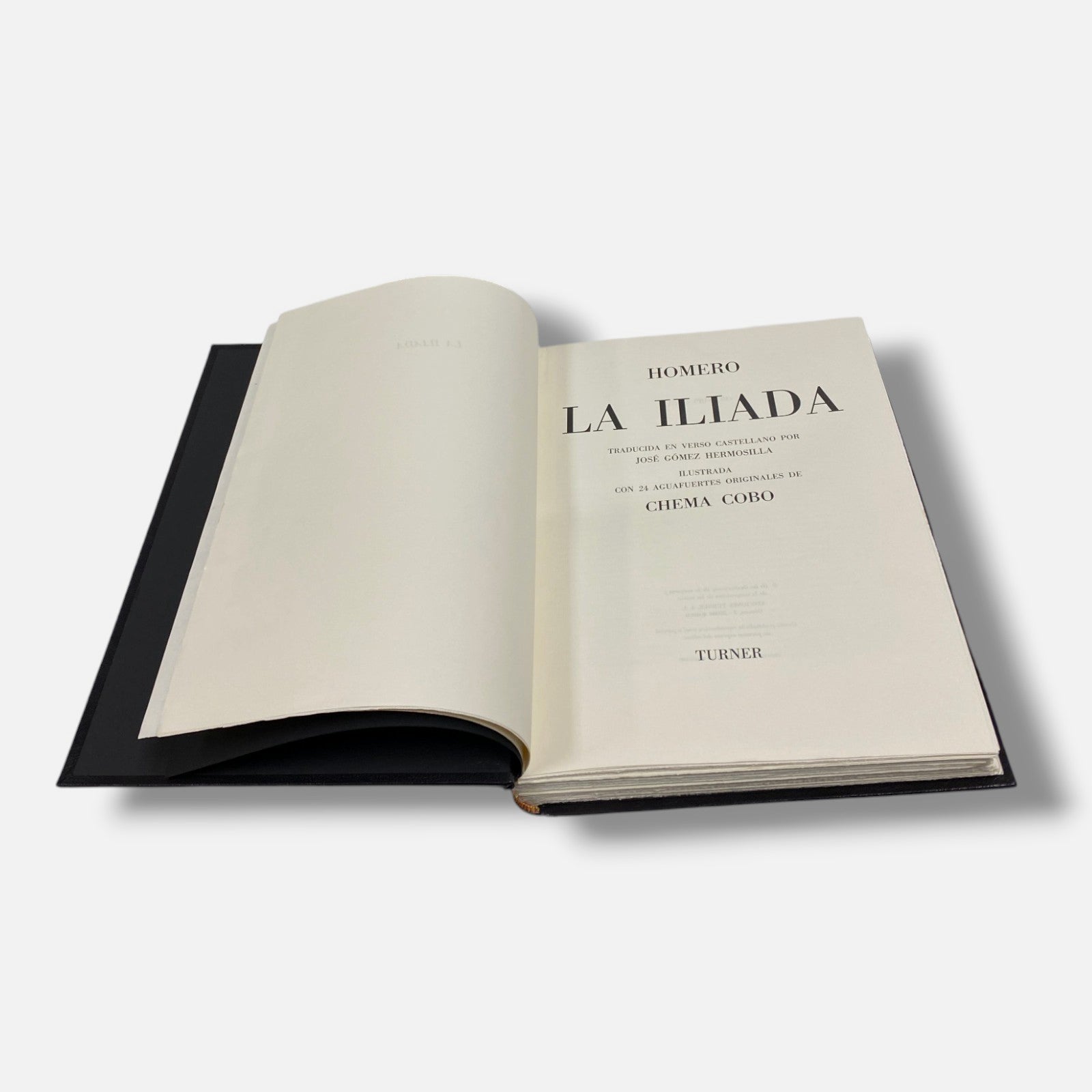 Chema Cobo "La Lliada" 1987 24-Piece Art Book Set | 67 x 53 cm