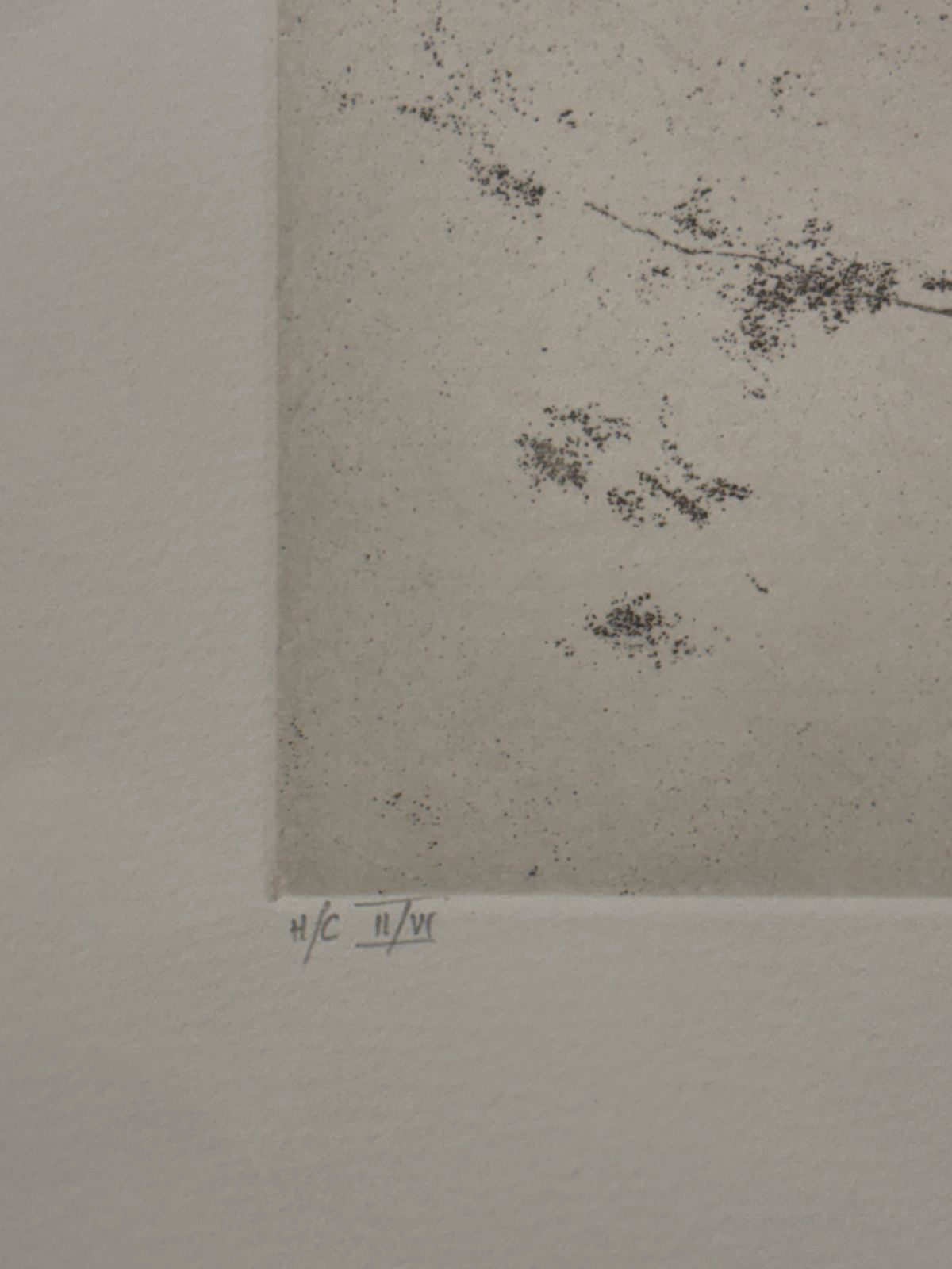 Jose Hernandez Muñoz "Umbria III" H.C. 2003 Signed Limited Fine Wall Art 50x75cm