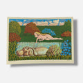Isabel Villar "Niña con Hipopótamo" Fine Art Print | 34 x 24 cm