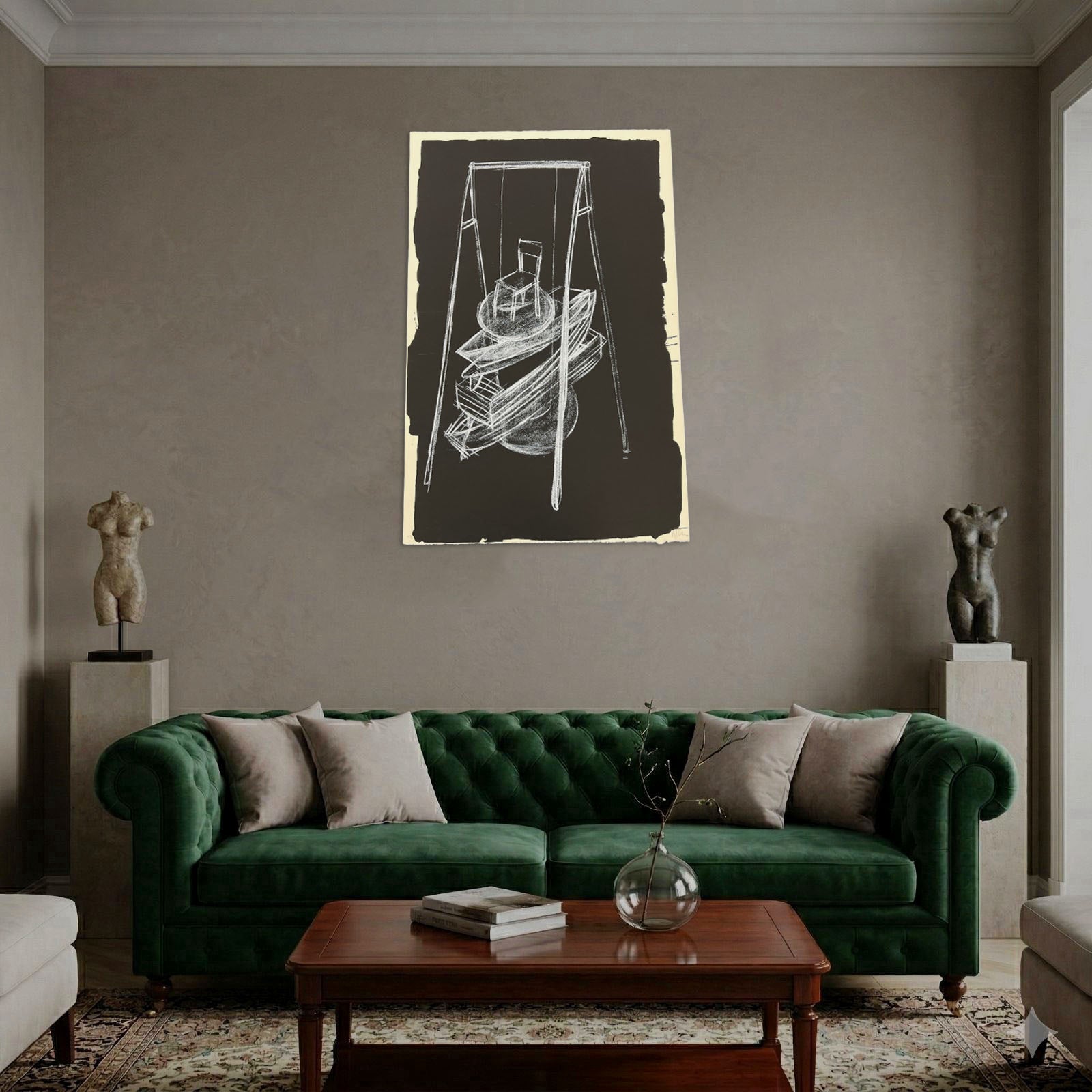 KCHO "Serie Ideas En Conficto VI" 2006 Limited Signed Fine Wall Art Print