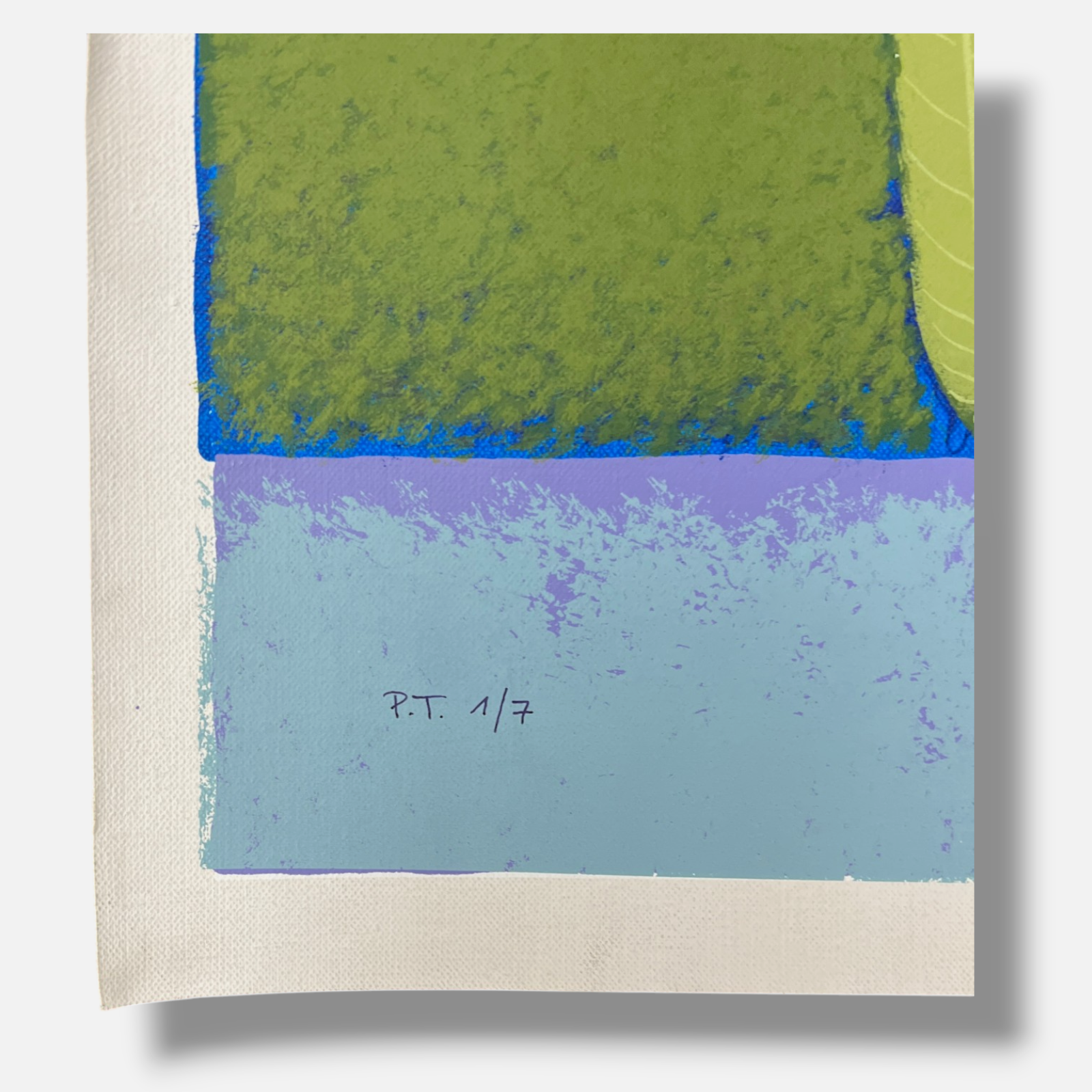 Nélida López Martínez "Las Hojas y La Y" P.T. 2004, Limited Signed Fine Wall Art
