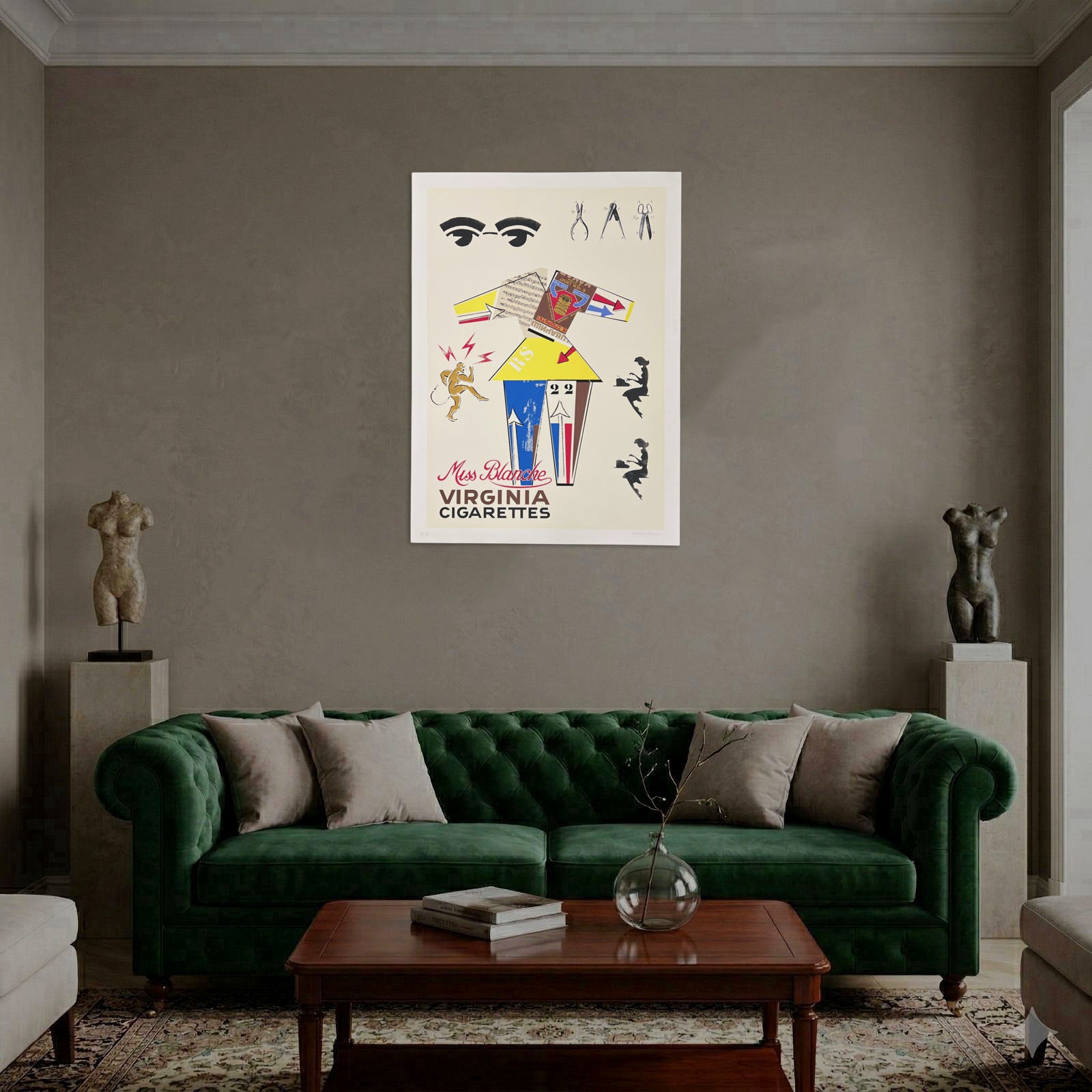 Francisca Mompó Rabadán "Serie Russian Suite: Programa" Signed Art Print