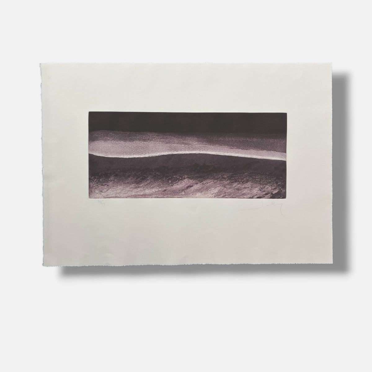 Jaime Montserrat "Along The Water VI" 2004 Signed Limited Wall Art 71Lx101Wcm