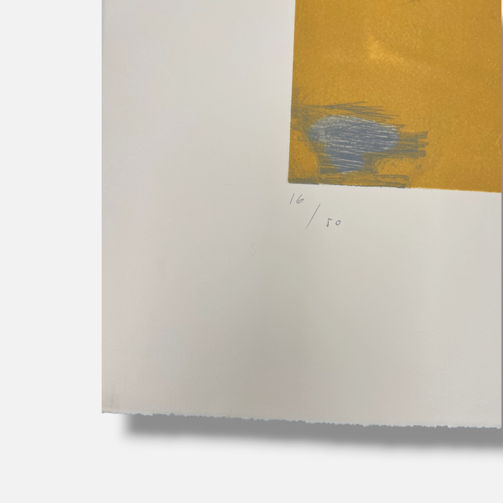Joaquín Capa Eiriz "Ocher Space" Limited Signed Fine Wall Art Print