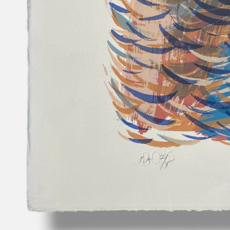 Pepe Herrera "Contrapunto" P.A. 1991, Limited Signed Fine Wall Art | 77 x 112 cm