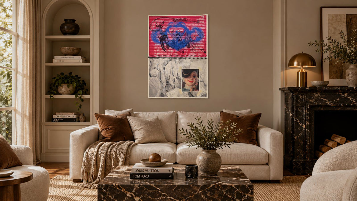 Rodolfo LLopiz Cisneros "En casa del herrero, plancha" H.C. 2005 Wall Art 100x70