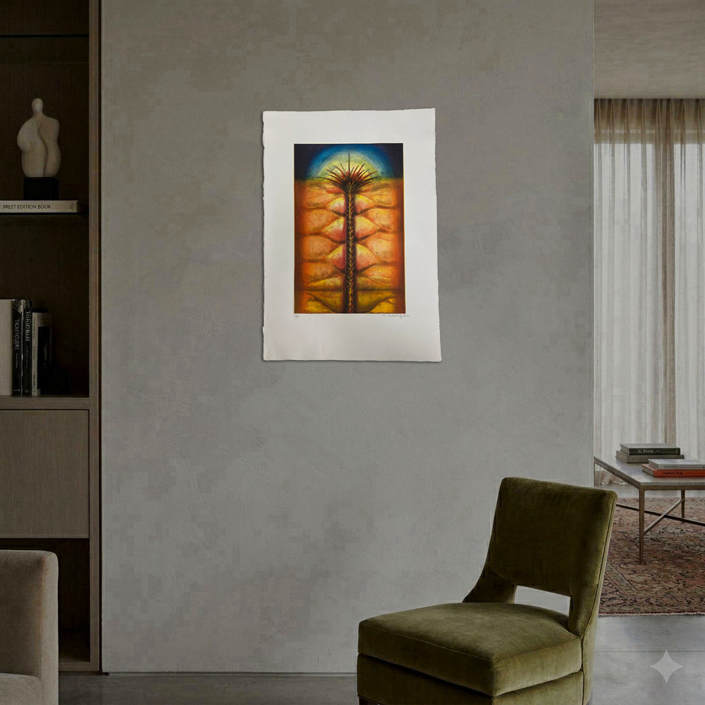 Natividad Gutiérrez "Palmera" 2004, Fine Wall Art | 65 x 45 cm