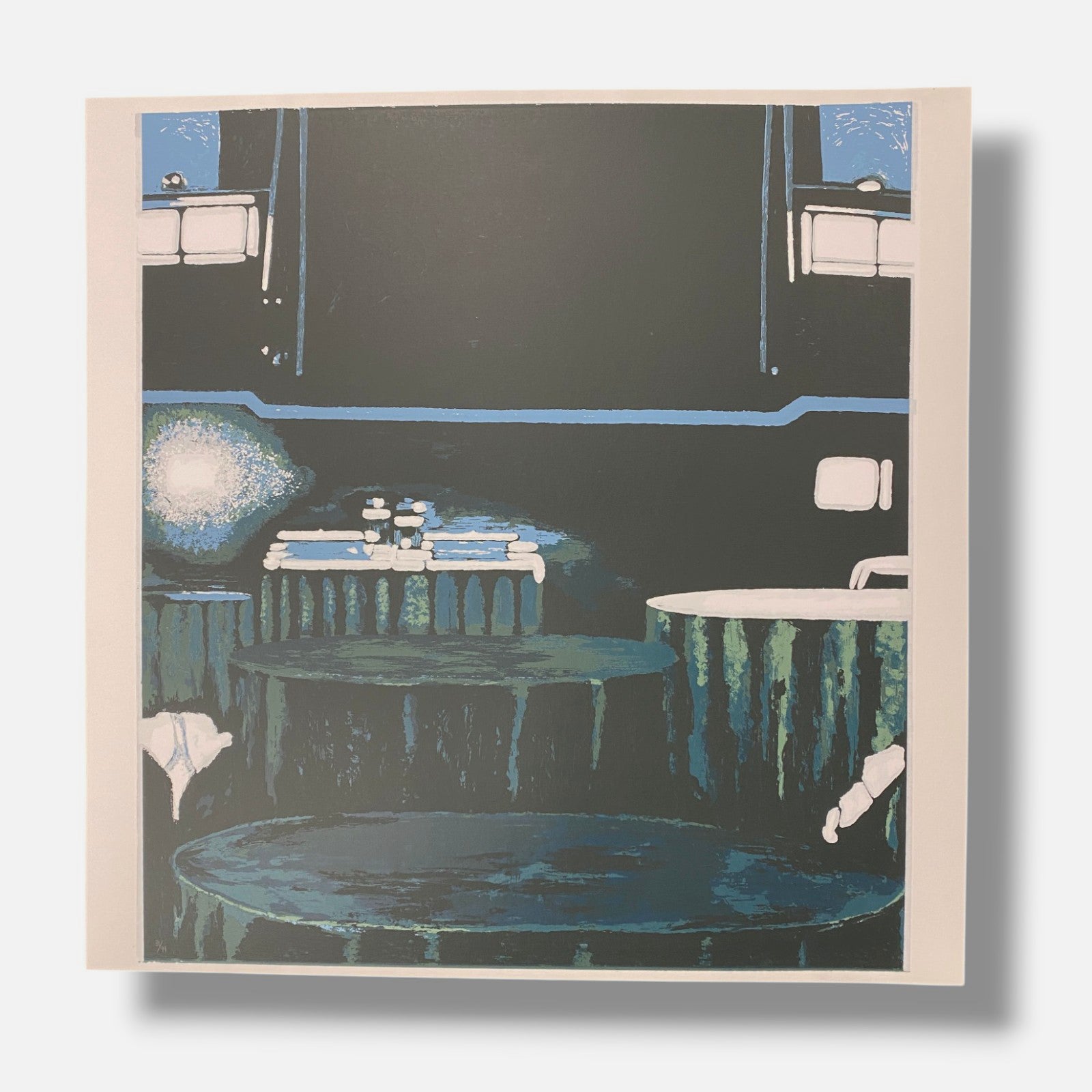 Domenico Catania "Black Out" 2005, Fine Wall Art Print 4-Piece Set | 70 x 70 cm