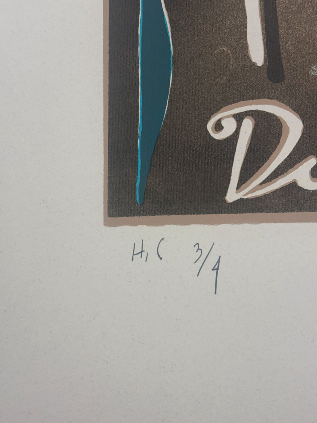 Carlos Sánchez Pérez "Dieu est un fumeur d'Havanes #70" H.C. Limited Signed Art