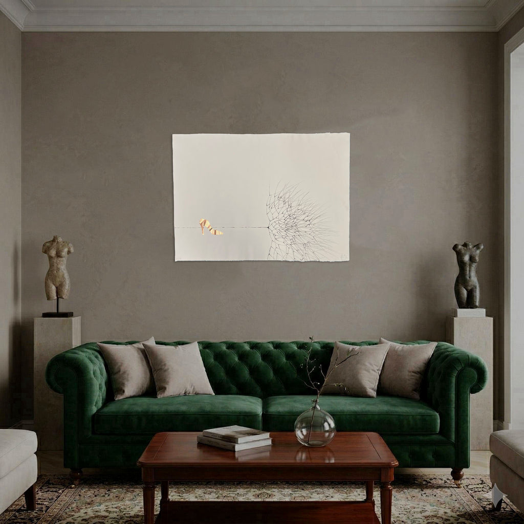 Ana Soler Baena "Alas o Tacones para el Camino I" Limited Signed Wall Art