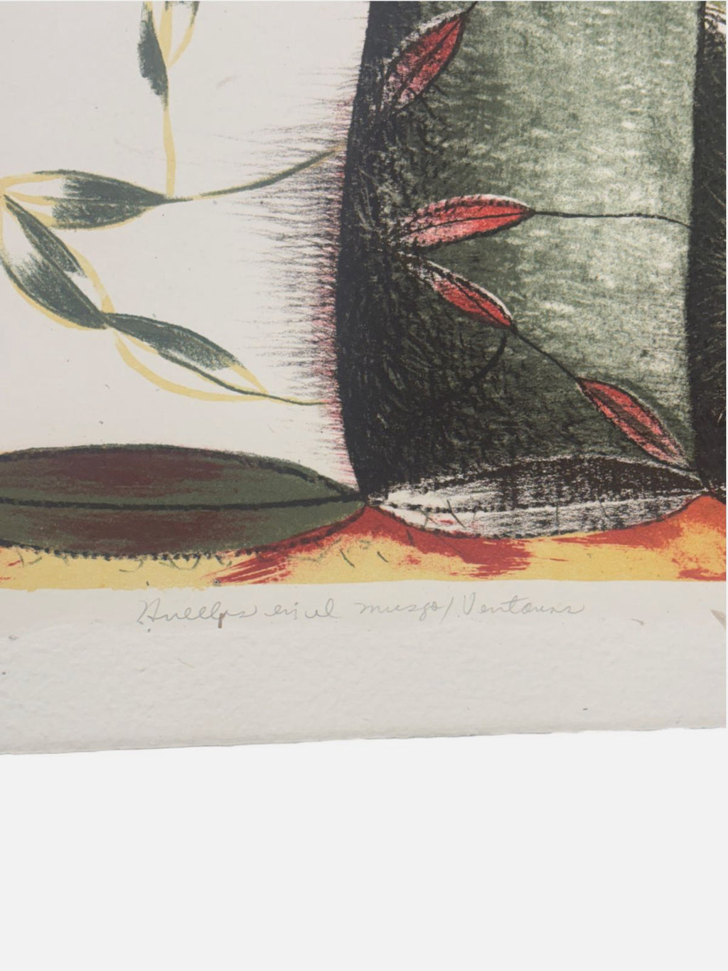 Nélida López Martínez "Huellas en el Musgo / Ventana" B.A.T. Limited Signed Art