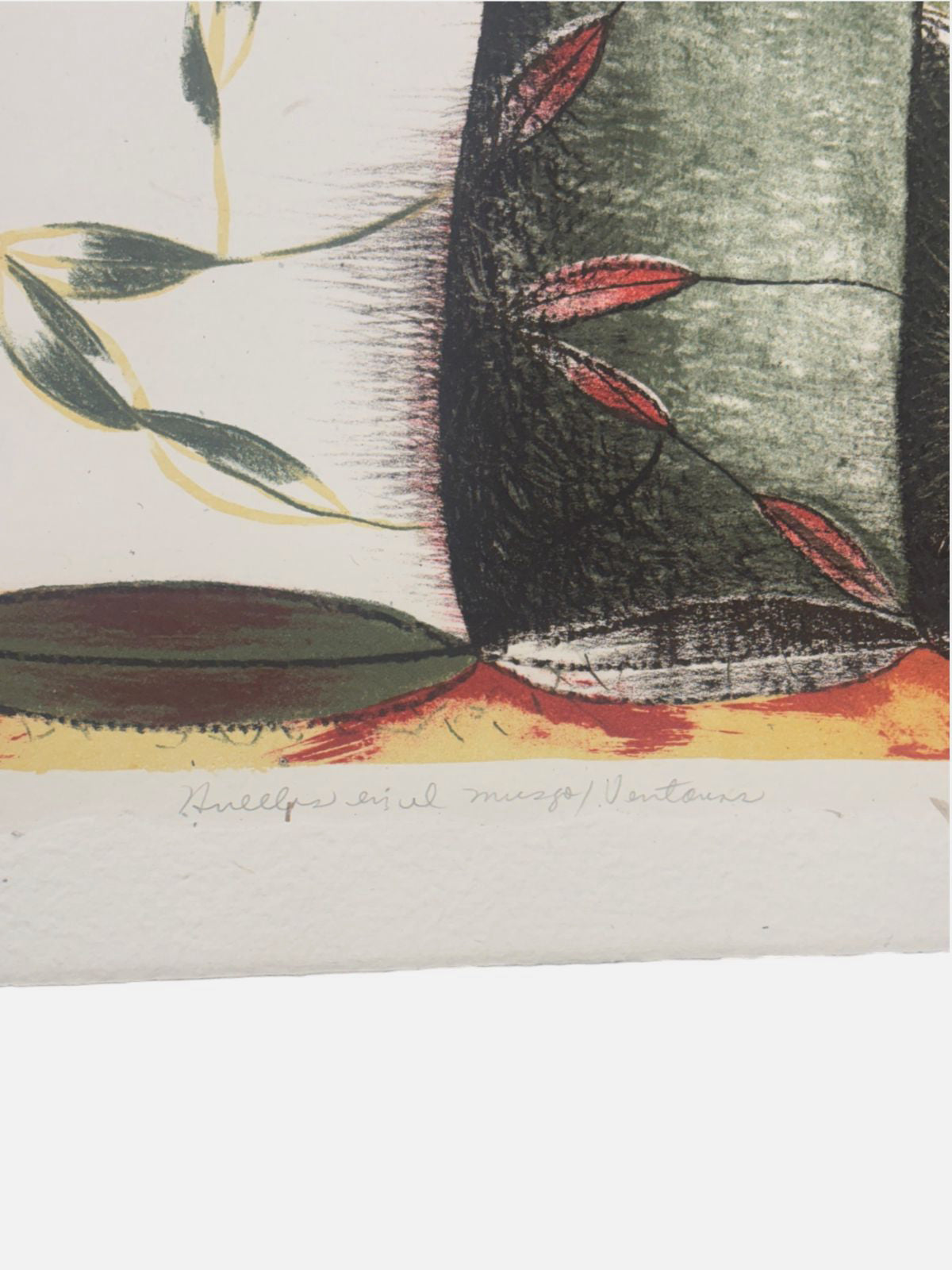 Nélida López Martínez "Huellas en el Musgo / Ventana" B.A.T. Limited Signed Art