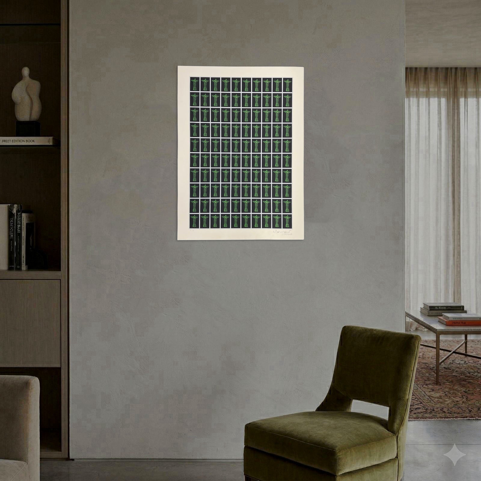 Nelson Leirner "Bala Perdida" P.T. 2005, Fine Wall Art Print | 80 x 60 cm