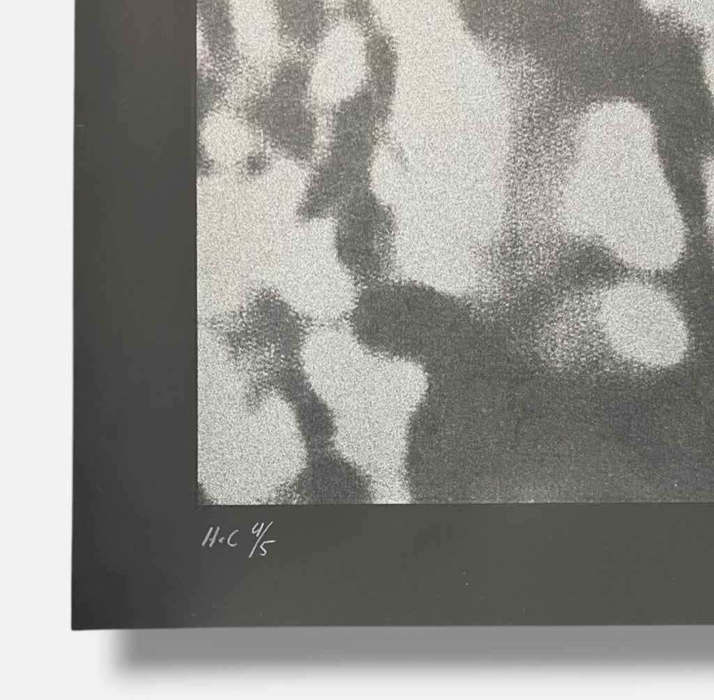 Ángeles San José "Black Trees" H.C. 2006 Limited Signed Wall Art, 80 x 80 cm