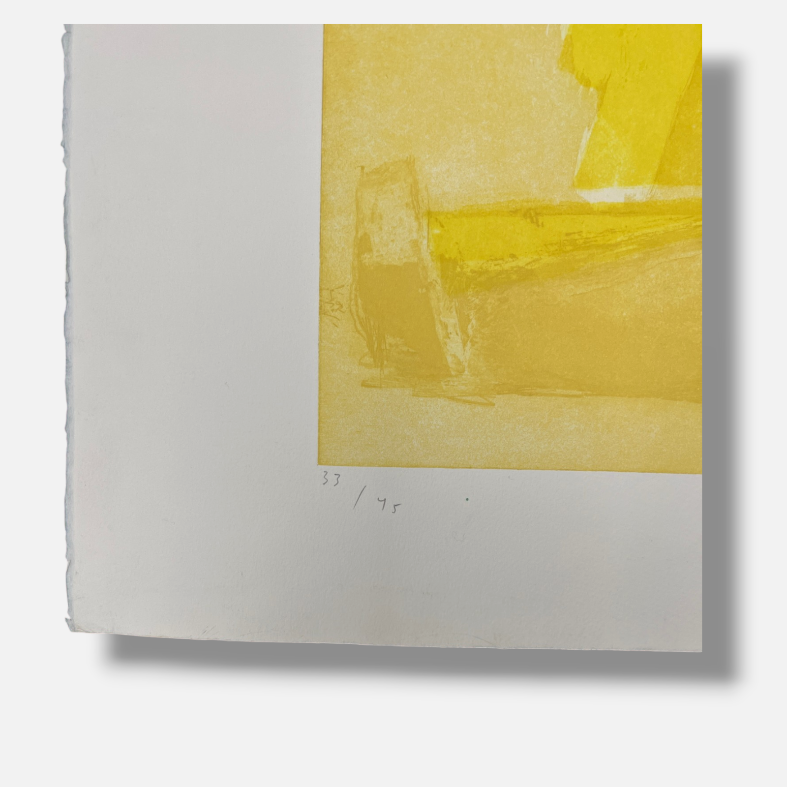 Joaquín Capa Eiriz "Drawing Yellow" Limited Signed Fine Wall Art Print