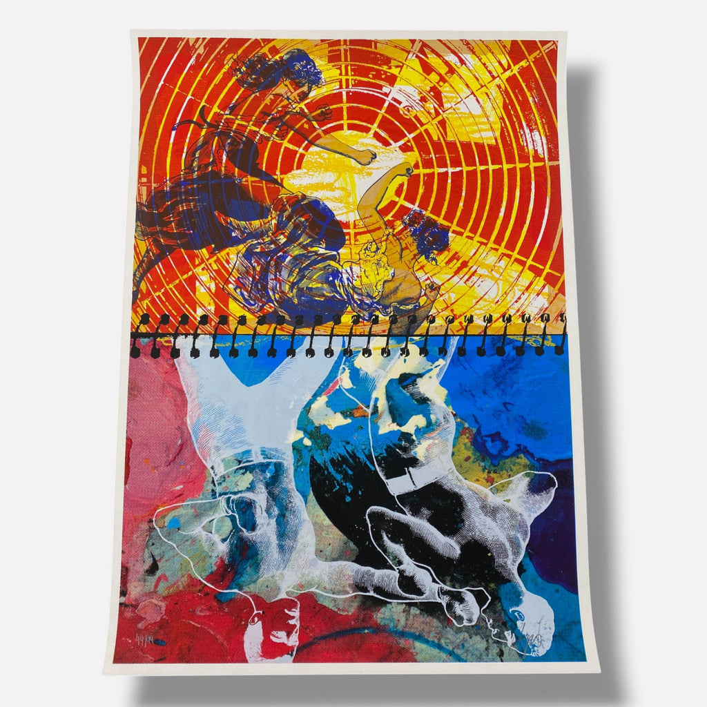 Rodolfo LLopiz Cisneros "Dios Los Cria y El Diablo Los Junta" 5-Piece Art Set