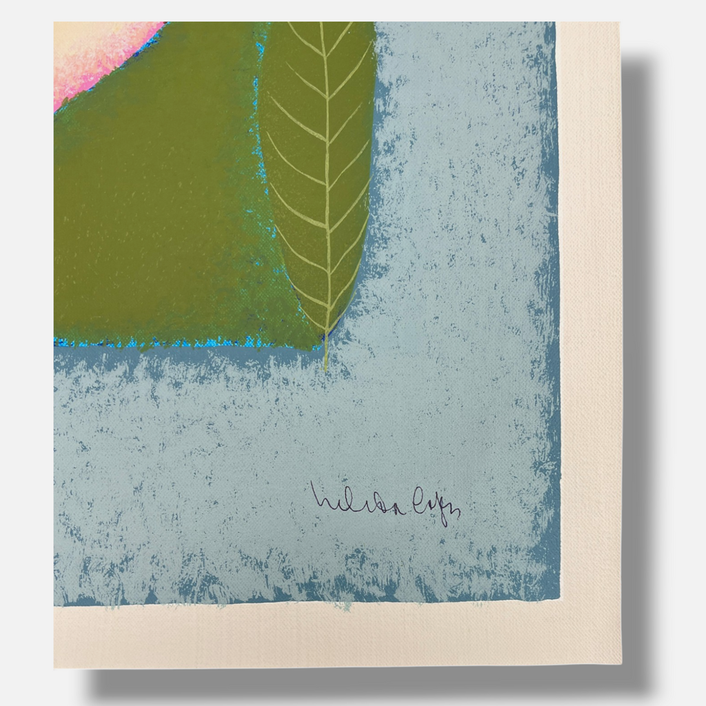 Nélida López Martínez "Las Hojas y La O" H.C. 2004, Limited Signed Fine Wall Art