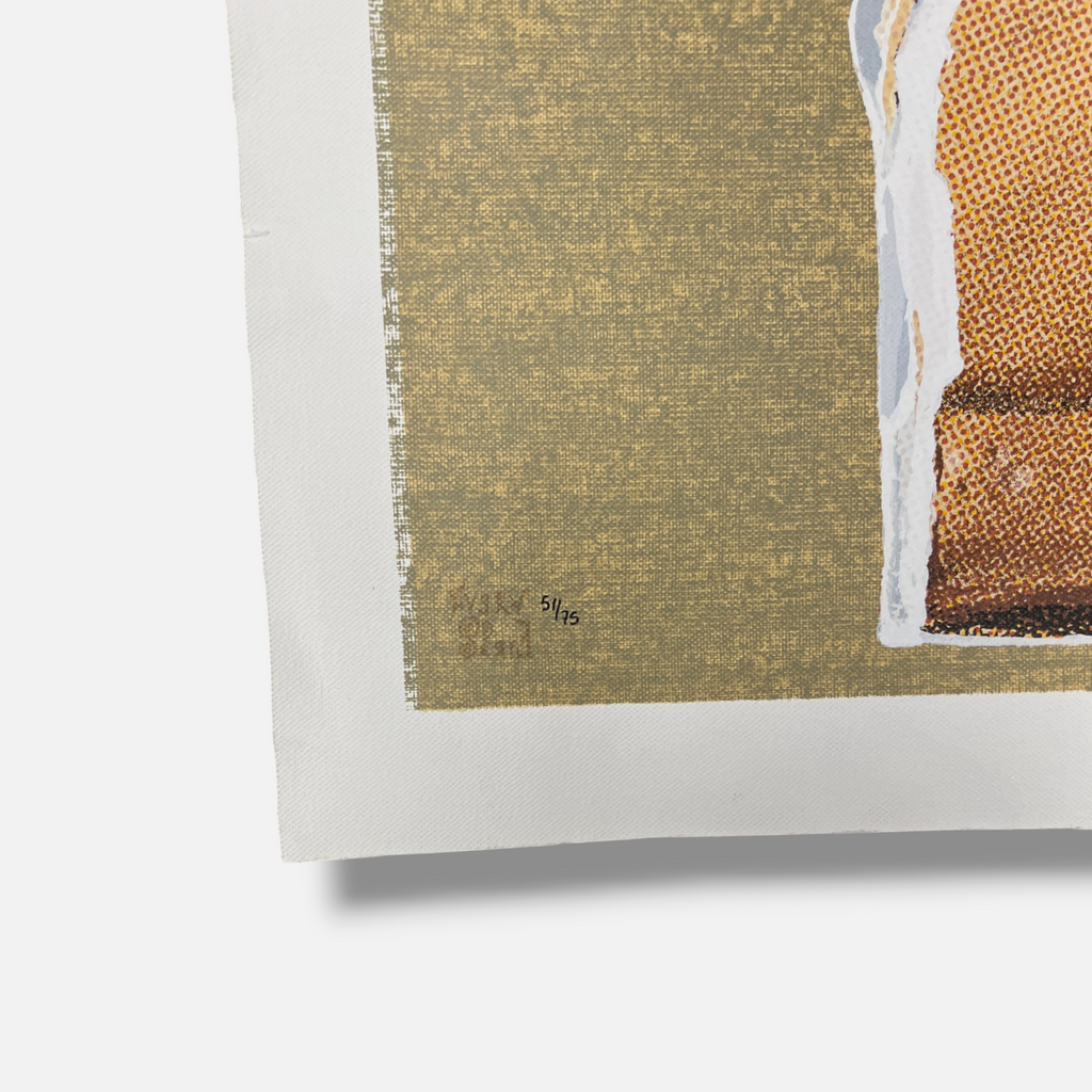 Mimmo Rotella "Botin" 2002 Limited Signed Fine Wall Art | 106 x 76 cm