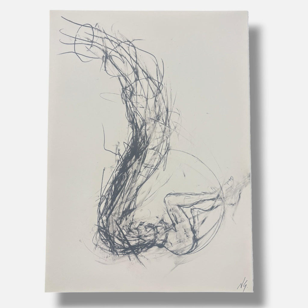 Natalia Granada "Vigilia V" P.T. 2005 Signed Limited Fine Wall Art 76 x 54 cm