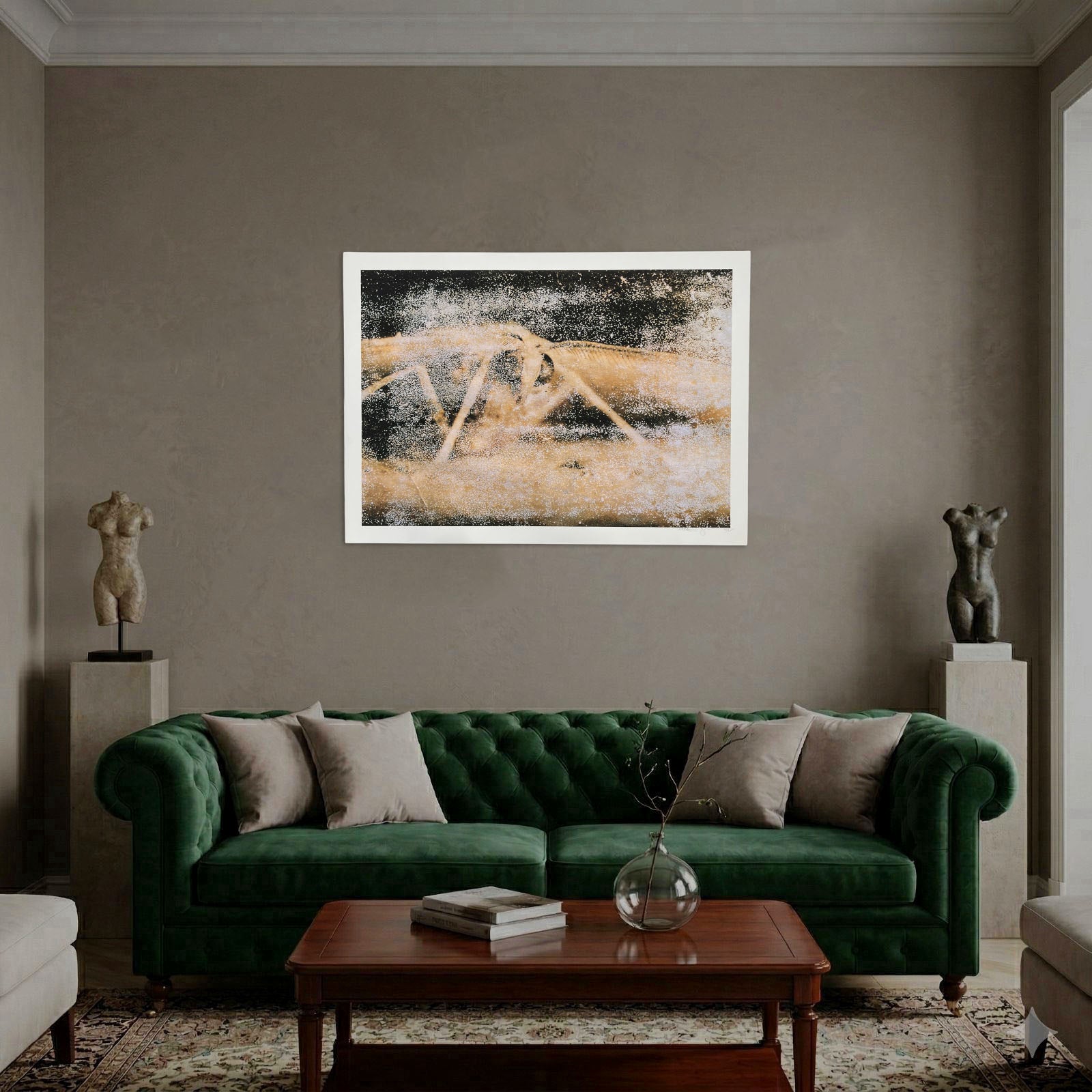 Doug and Mike Starn "Attracted to Light 19 (Ephemera)" Limited Signed Wall Art