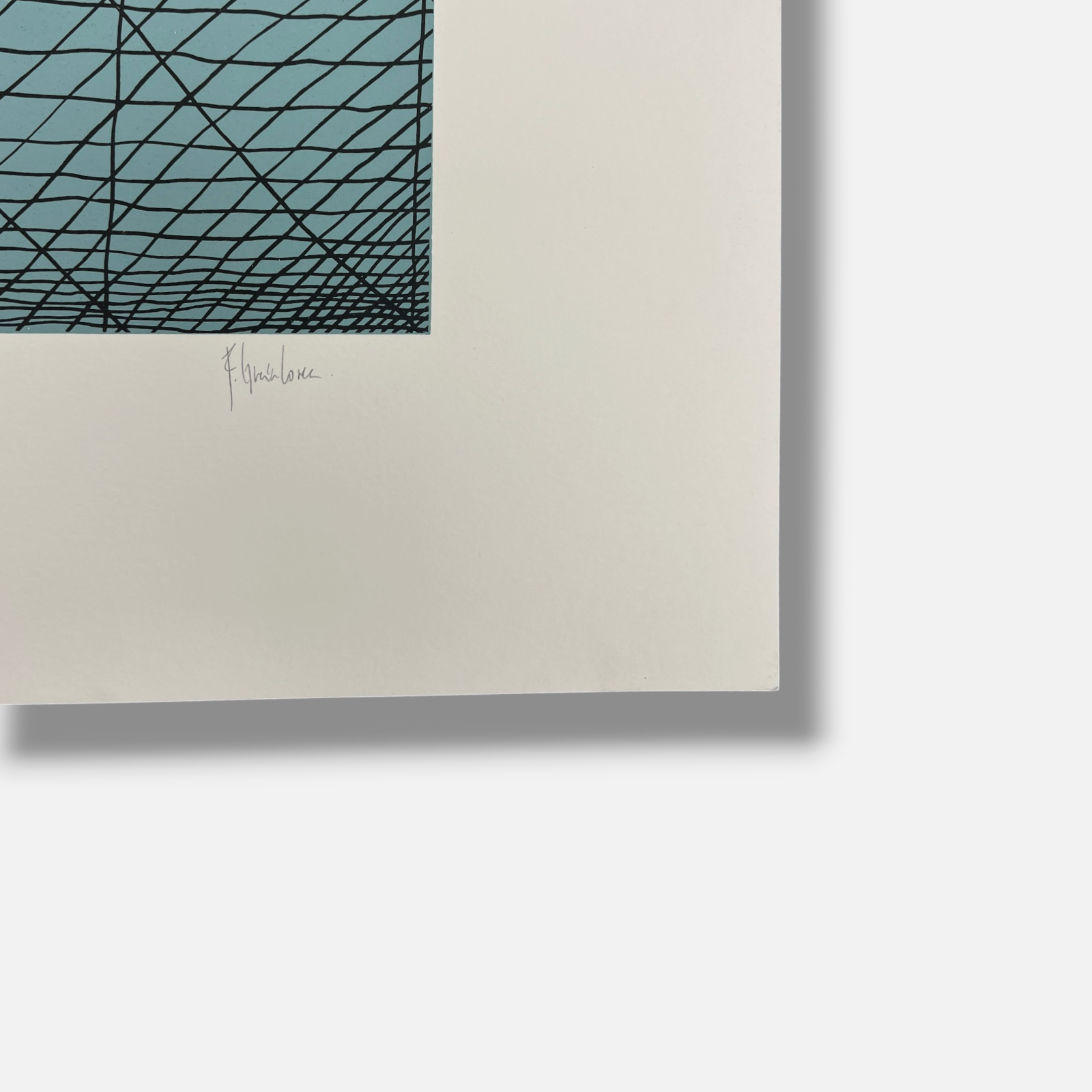 Fernando García Correa "5050VE" 2004, Limited Signed Fine Wall Art 70 x 70
