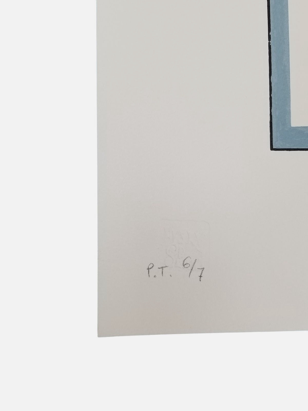 Luis Arias Vera "Silencio Y Cosmos (Naranja)" 2003 P.T. Limited Signed Wall Art