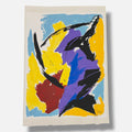 Jean Miotte "Mancha Central Violeta" P.T. 2006 Limited Signed Wall Art