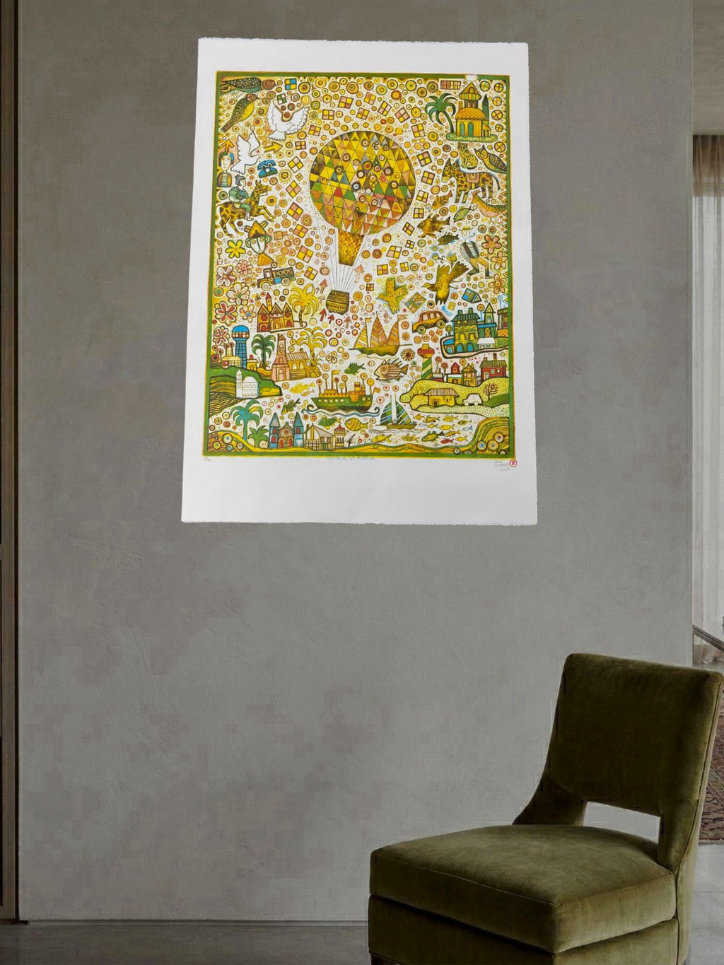 Juan Romero Fernandez "Silencio, Se Rueda" H.C. Limited Signed Wall Art | 90x63