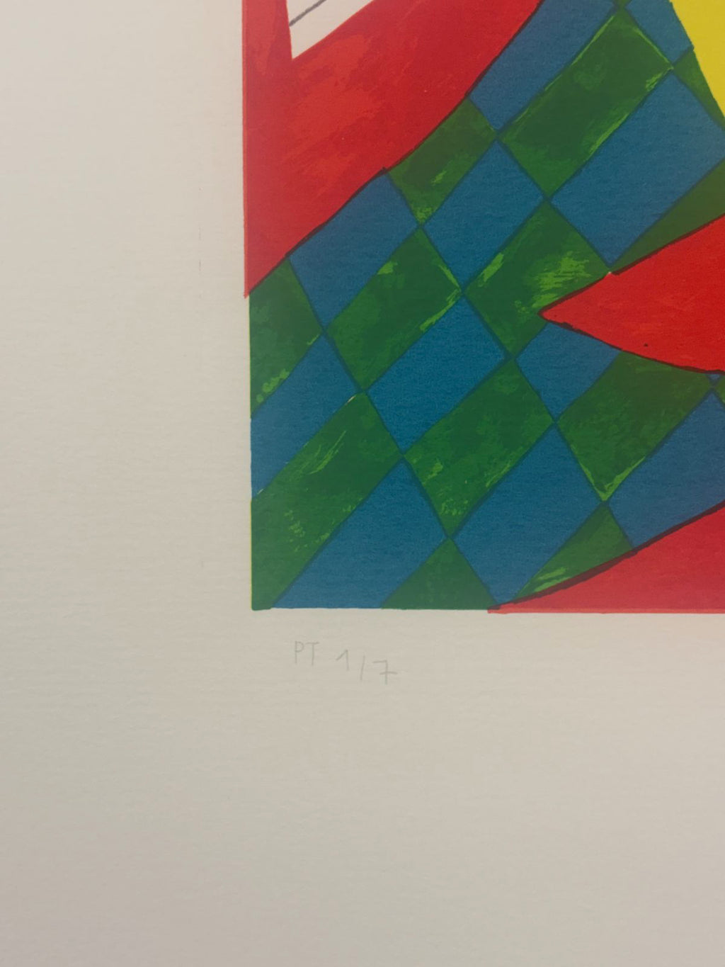 Álvaro Lapa "Cabeças de Cérebro" P.T. 2005 Limited Signed Fine Wall Art 70Lx100W