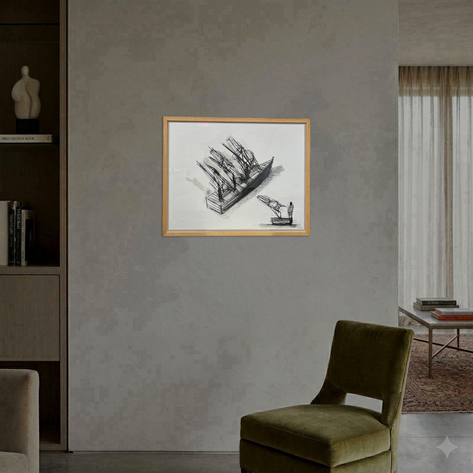 KCHO "Sin Titulo" 2004 Limited Signed Fine Wall Art Print