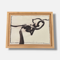 Jordi Alcaraz Tarradas "Viento II" 2000, Limited Signed Wall Art | 50x70 cm,