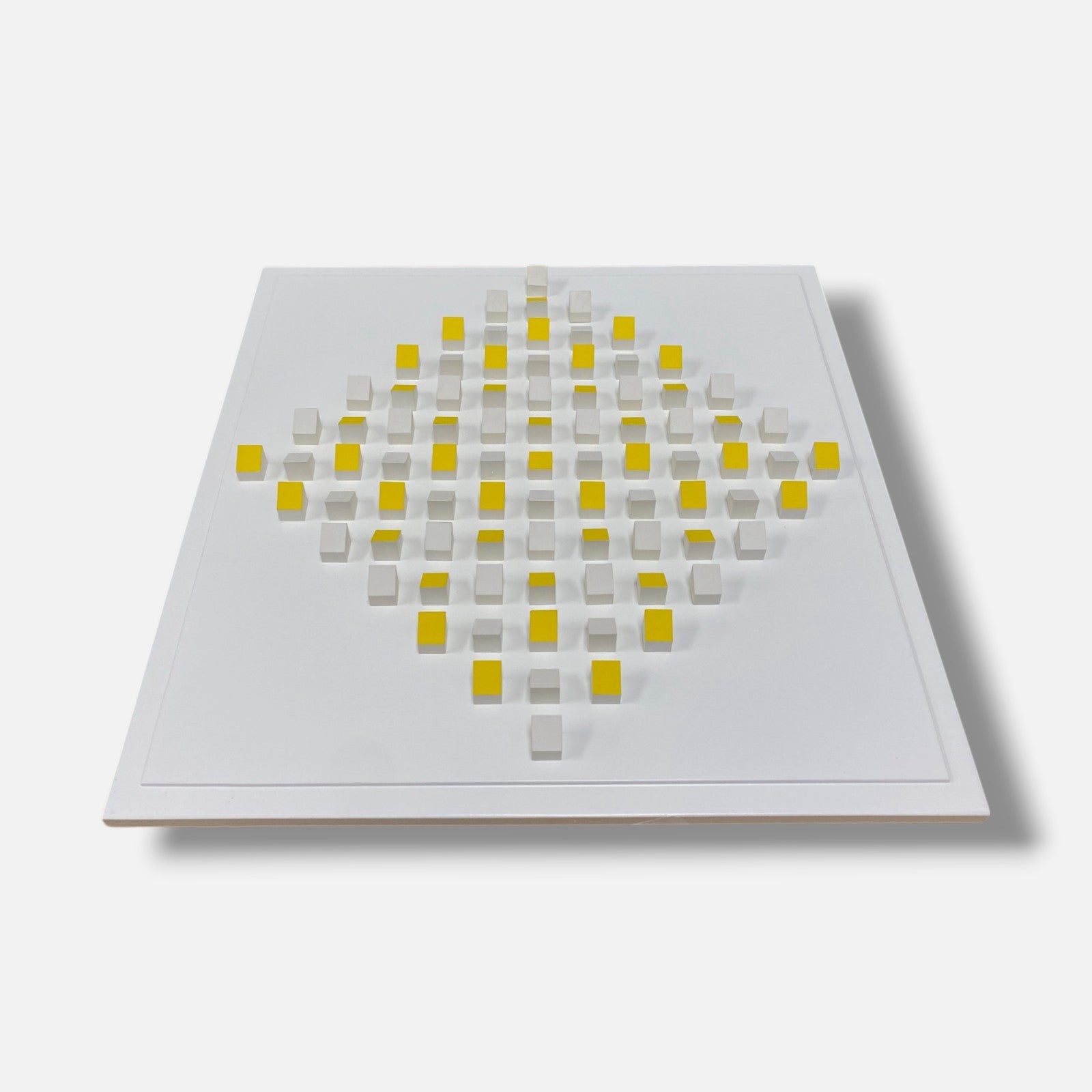 Luis Tomasello Atmósfera Cromoplástica III Signed Fine Wall Art 16.9 x 16.9" in