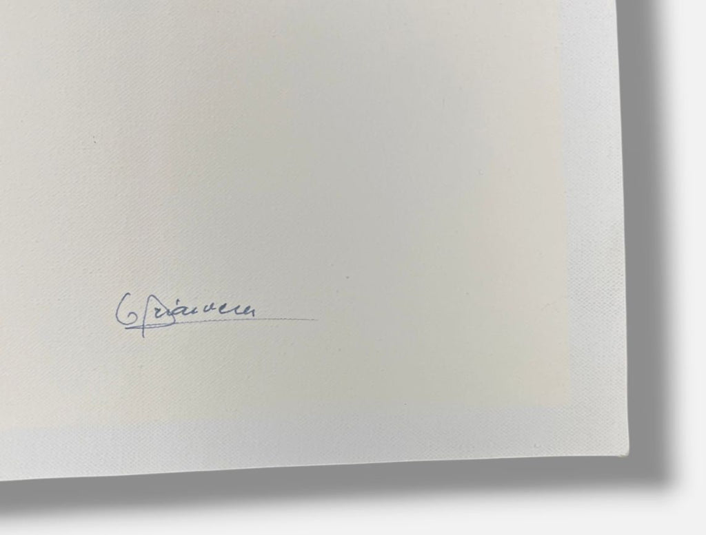 Luis Arias Vera "Silencio Invadido" P.T. 2002 Limited Signed Wall Art