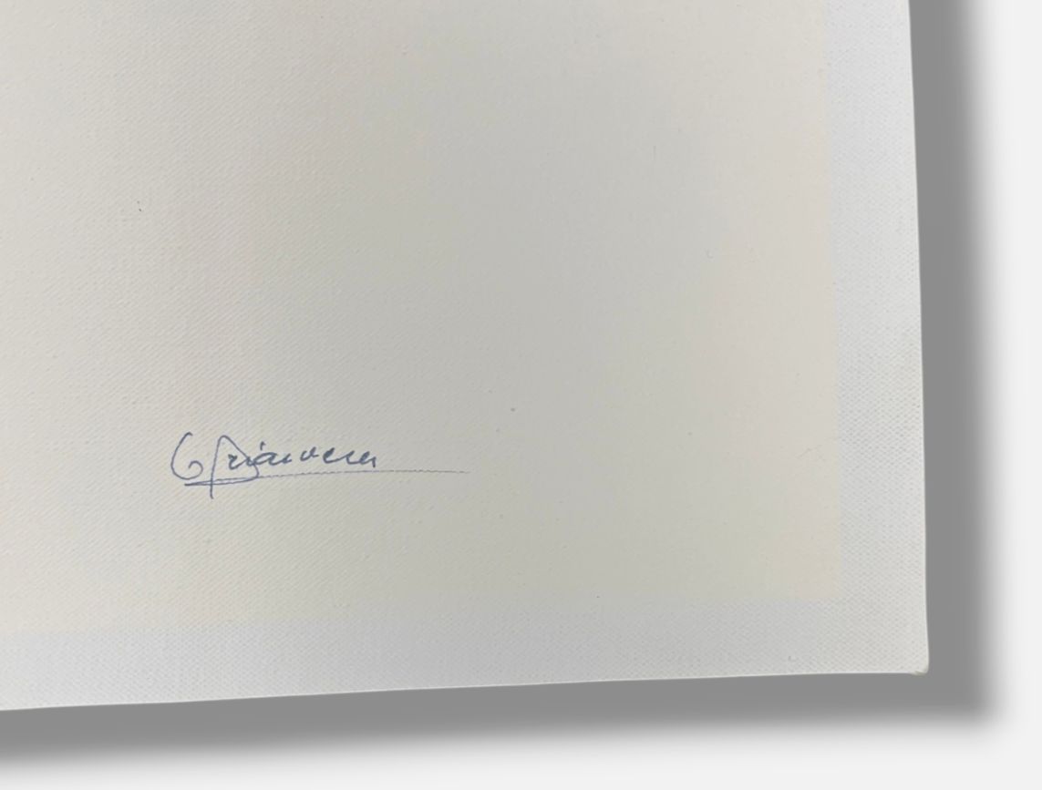 Luis Arias Vera "Silencio Invadido" P.T. 2002 Limited Signed Wall Art