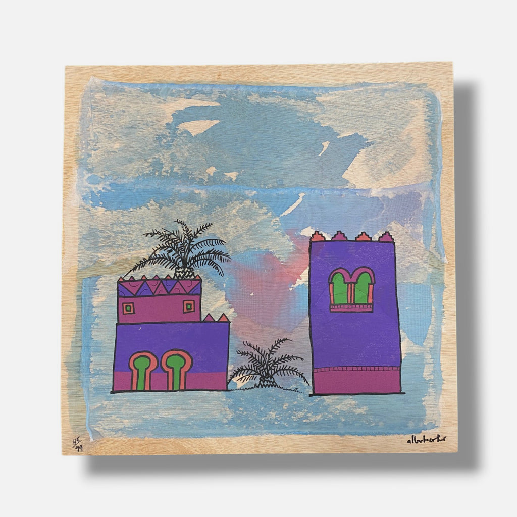 José Alberto López Sánchez "Palacio De Primavera" Fine Wall Art | 20" x 20" in