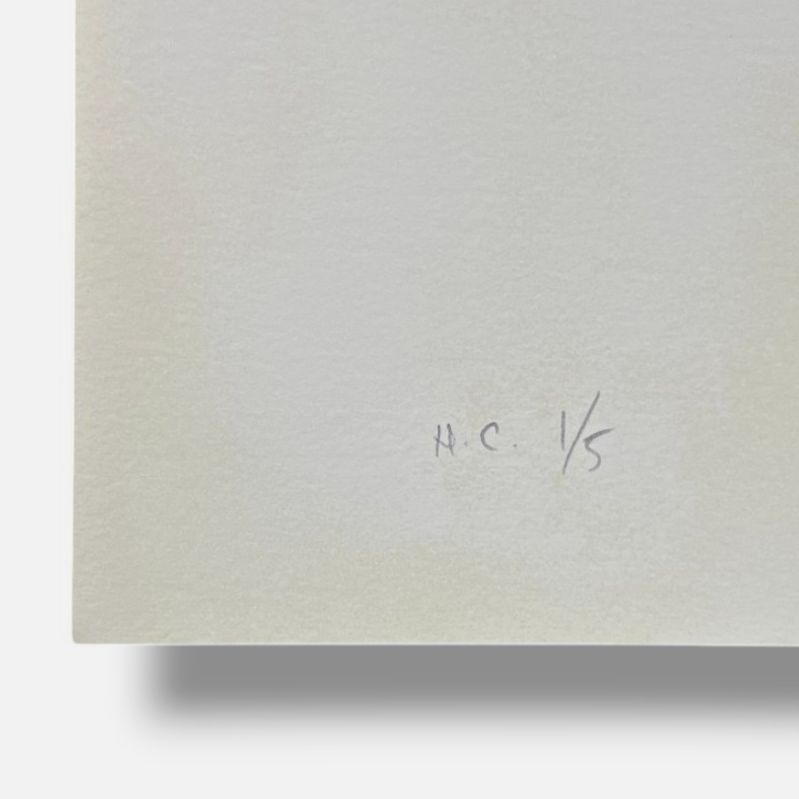Carlos de Paz Simón "Series Sus Ruidos II" H.C. 2006 Limited Signed Wall Art