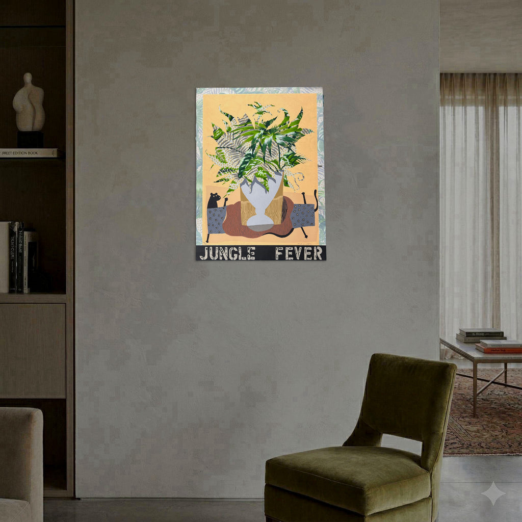 Fernando Bellver Chango "Jungle Fever II" 2000 Limited Signed Wall Art Print